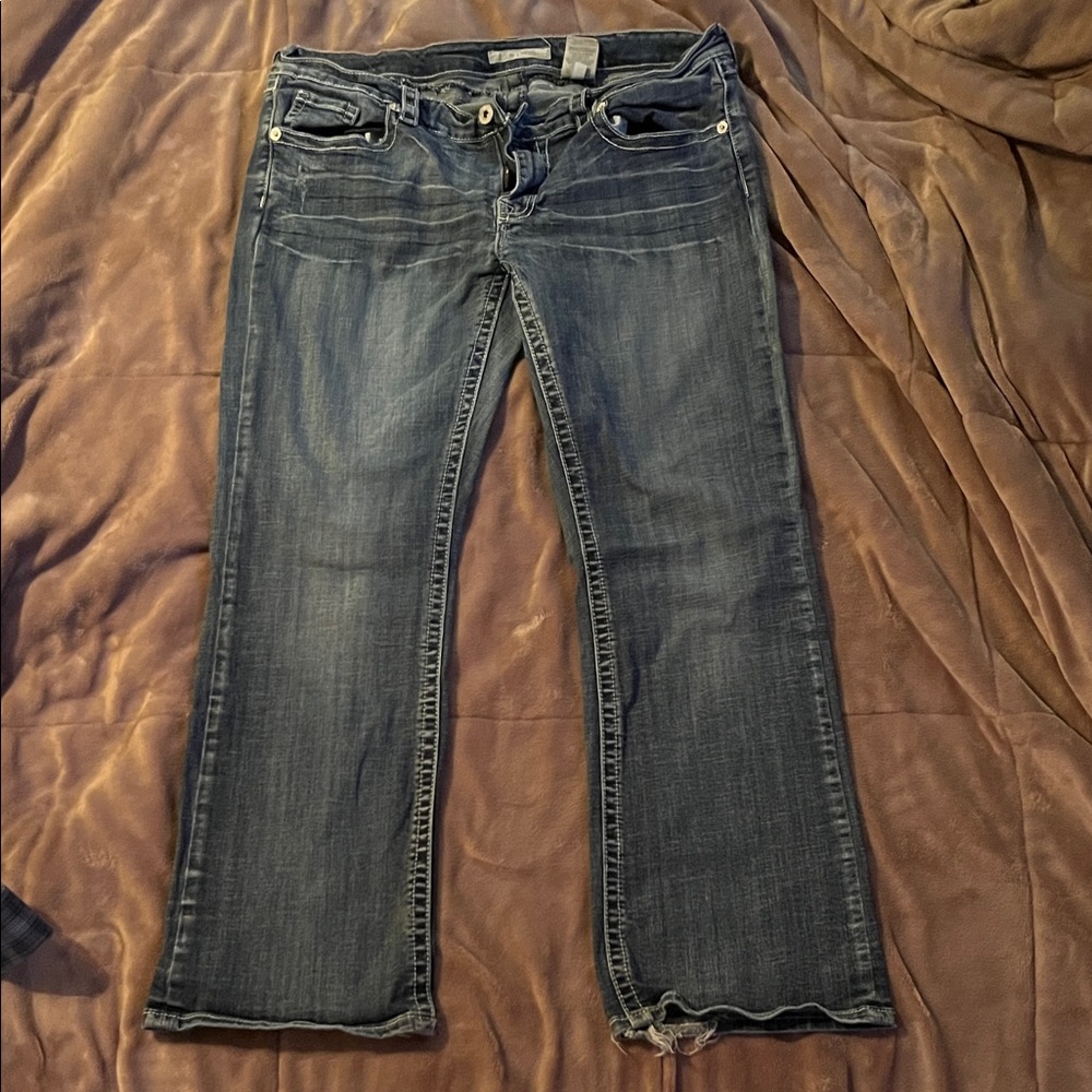 Stetson Women's Dark Blue Boot Cut Jeans